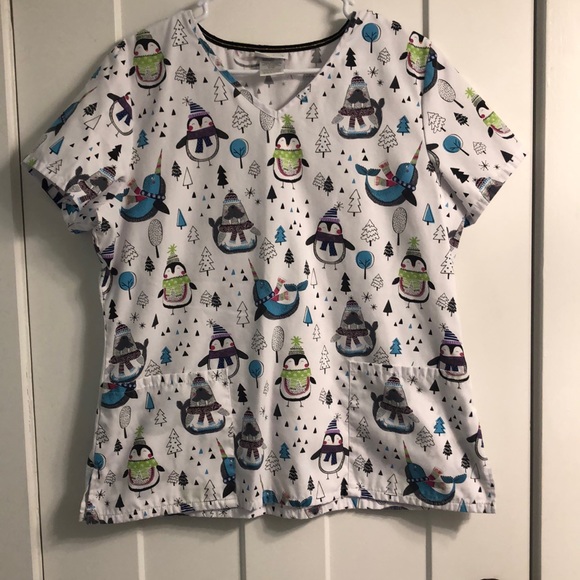 Scrubstar Other - Winter Scrub Top ❄️